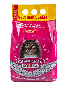 Сибирская Кошка КОМФОРТ 5л 