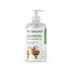 PETBIOLOGY Шампунь и кондиционер для собак, Италия, 300 мл