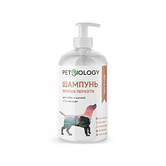 PETBIOLOGY Шампунь против перхоти глубокой очистки для собак, Шри-Ланка, 300 мл