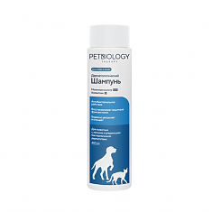 PETBIOLOGY Therapy Шампунь с молочной кислотой и аллантоином для собак и кошек, 400 мл 