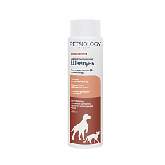PETBIOLOGY Therapy Шампунь с овсянкой и аллантоином для собак и кошек, 400 мл