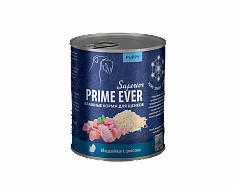 Prime Ever Superior влажный корм для щенков индейка с рисом 0,4 кг