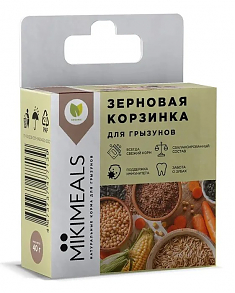 MIKIMEALS Корзинка зерновая, 40 г