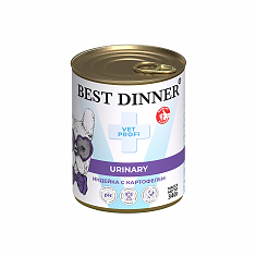 Best Dinner Vet Profi Urinary консервы для собак (ИНДЕЙКА), 340 г.
