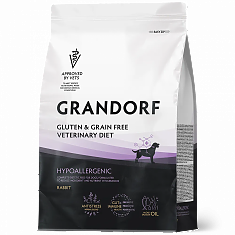GRANDORF Dog Vet.Diet HYPOALLERGENIC Rabbit (Кролик) 3 кг, шт