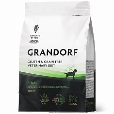 GRANDORF Dog Vet.Diet RENAL Turkey (Индейка) 1 кг, шт