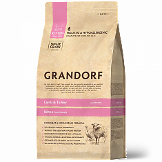GRANDORF KITTEN Lamb&Turkey 400г