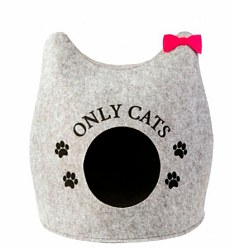 Pet-it домик-лежанка для Кошечек, войлок, 46х46х43см