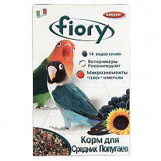 FIORY Parrocchetti African корм для средних попугаев 800 г
