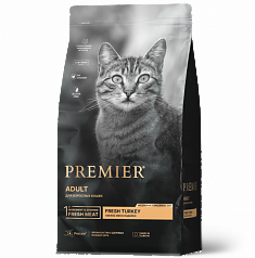 PREMIER CAT ADULT Turkey 2 кг (Индейка для взрослых кошек)