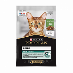 PRO PLAN MAINTENANCE для кошек (ЯГНЕНОК, ЖЕЛЕ), 85 г