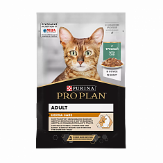 PRO PLAN DERMA CARE для кошек (ТРЕСКА, СОУС), 85г