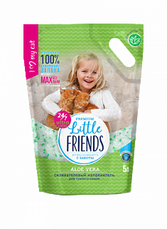 Little Friends ALOE VERA силикагель, 5 л.