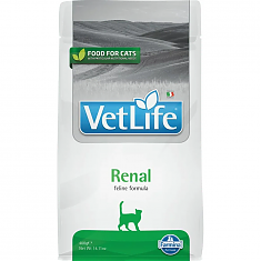 VET LIFE RENAL для кошек (поддержание функции почек), 0,4 кг