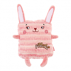PLUSH FRIENDZ Игрушка для собак Кролик с пищалкой, 12 см
