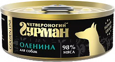 GOLDEN LINE Говядина натуральная в желе для собак 100 г