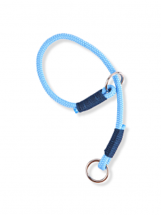 Ошейник-удавка DV Rope синий 6мм