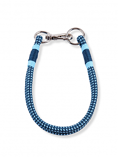 Ошейник DV Rope синий 8мм