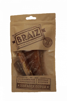 BRAIZ Лакомства Жилка говяжья сушеная 85г