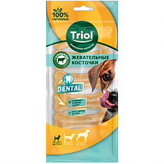 DENTAL Косточки жевательные, 5см (уп.6шт.), Triol