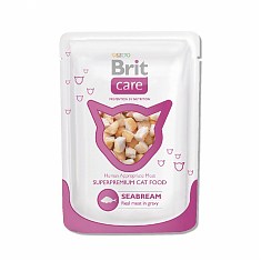 BRIT Care Cat Морской лещ для кошек, 80 гр