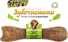 Лакомство Зубочистики ''Куриные'' для собак средних пород, 95 г.