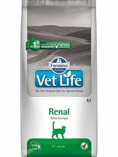 VET LIFE RENAL для кошек (поддержание функции почек), 10 кг